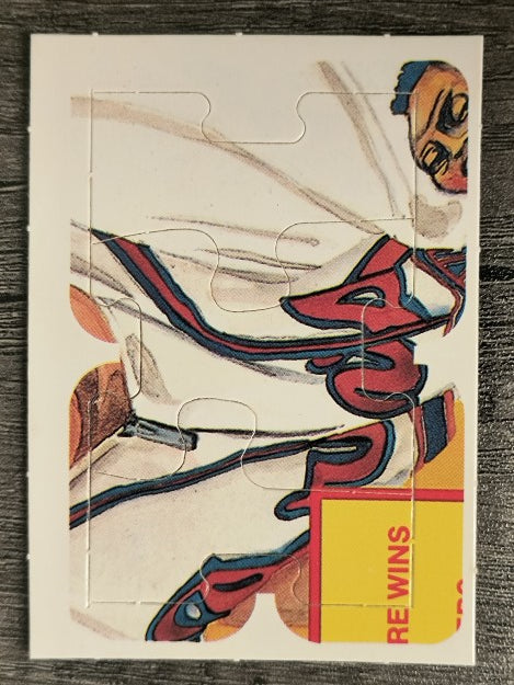 1989 Donruss Warren Spahn Puzzle #40 Spahn Puzzle 40-42