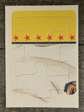 1989 Donruss Warren Spahn Puzzle #43 Spahn Puzzle 43-45
