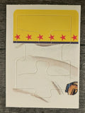 1989 Donruss Warren Spahn Puzzle #43 Spahn Puzzle 43-45