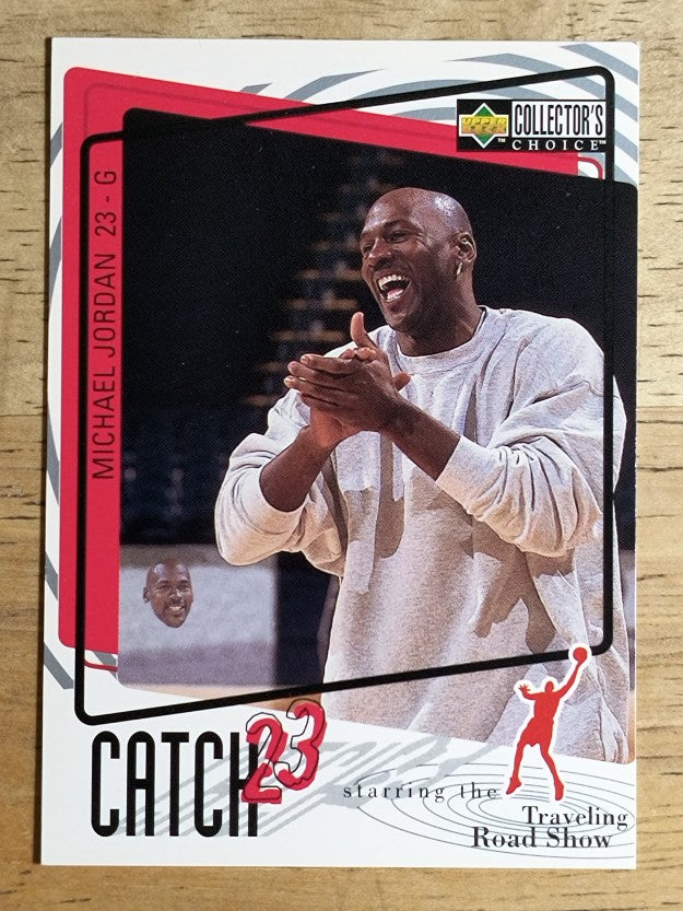 1997-98 Collector's Choice #190 Michael Jordan/Catch 23 Road Show