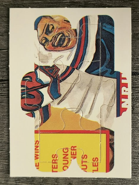 1989 Donruss Warren Spahn Puzzle #49 Spahn Puzzle 49-51