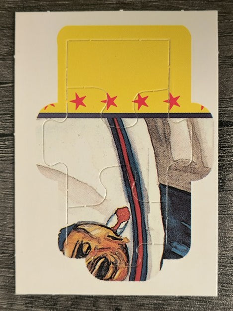 1989 Donruss Warren Spahn Puzzle #52 Spahn Puzzle 52-54