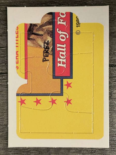 1989 Donruss Warren Spahn Puzzle #55 Spahn Puzzle 55-57