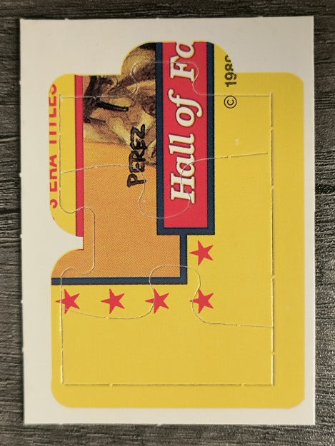 1989 Donruss Warren Spahn Puzzle #55 Spahn Puzzle 55-57