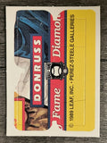 1989 Donruss Warren Spahn Puzzle #58 Spahn Puzzle 58-60