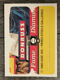 1989 Donruss Warren Spahn Puzzle #58 Spahn Puzzle 58-60