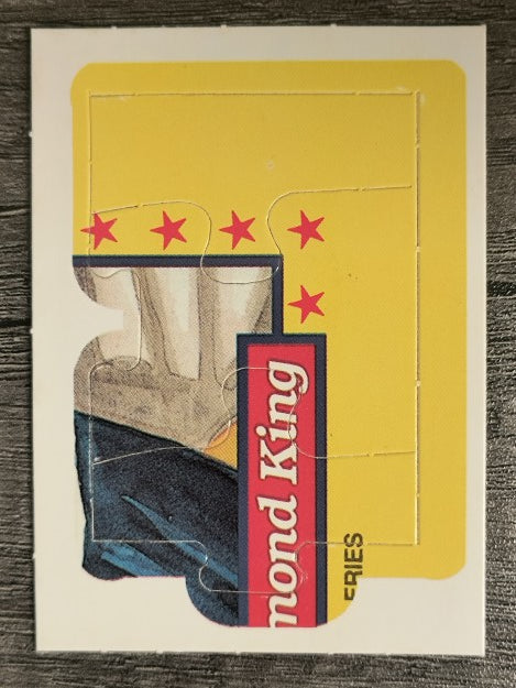 1989 Donruss Warren Spahn Puzzle #61 Spahn Puzzle 61-63