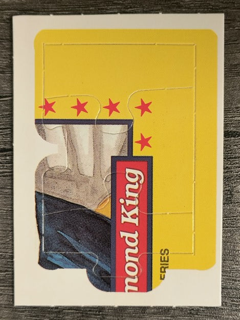 1989 Donruss Warren Spahn Puzzle #61 Spahn Puzzle 61-63