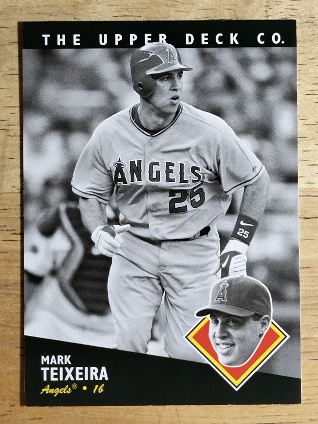 2008 Upper Deck Timeline #138 Mark Teixeira 94 ATH