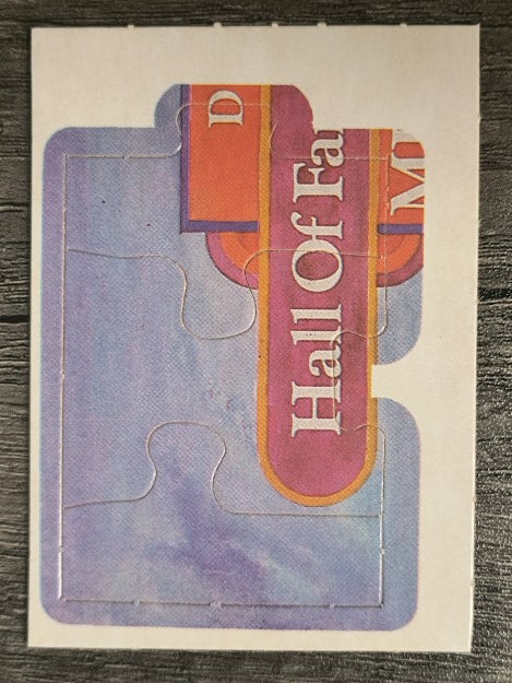 1983 Donruss Mickey Mantle Puzzle #1 Mantle Puzzle 1-3