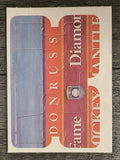 1983 Donruss Mickey Mantle Puzzle #4 Mantle Puzzle 4-6