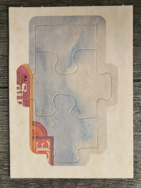 1983 Donruss Mickey Mantle Puzzle #16 Mantle Puzzle 16-18