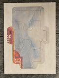 1983 Donruss Mickey Mantle Puzzle #16 Mantle Puzzle 16-18
