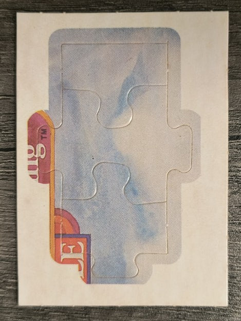 1983 Donruss Mickey Mantle Puzzle #16 Mantle Puzzle 16-18