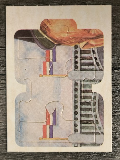 1983 Donruss Mickey Mantle Puzzle #19 Mantle Puzzle 19-21