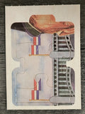 1983 Donruss Mickey Mantle Puzzle #19 Mantle Puzzle 19-21