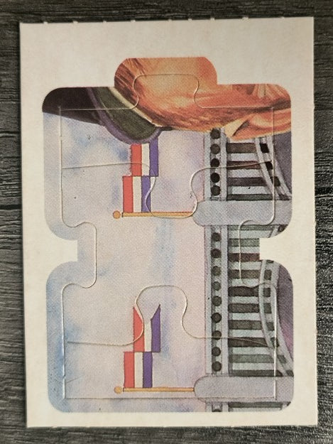 1983 Donruss Mickey Mantle Puzzle #19 Mantle Puzzle 19-21