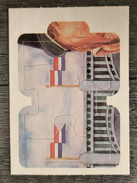 1983 Donruss Mickey Mantle Puzzle #19 Mantle Puzzle 19-21