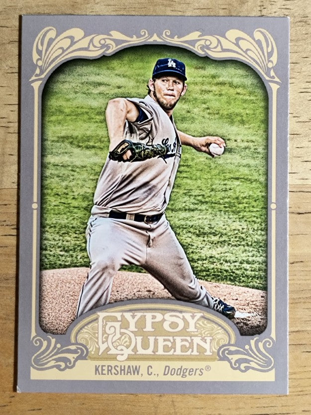 2012 Topps Gypsy Queen #135B Clayton Kershaw VAR SP (NM)