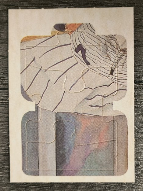 1983 Donruss Mickey Mantle Puzzle #37 Mantle Puzzle 37-39