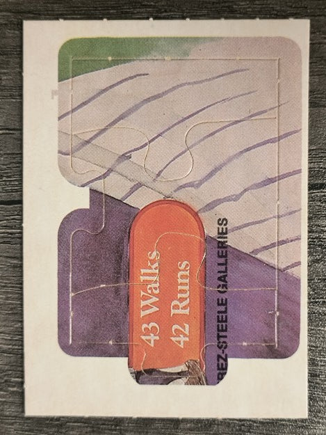 1983 Donruss Mickey Mantle Puzzle #61 Mantle Puzzle 61-63