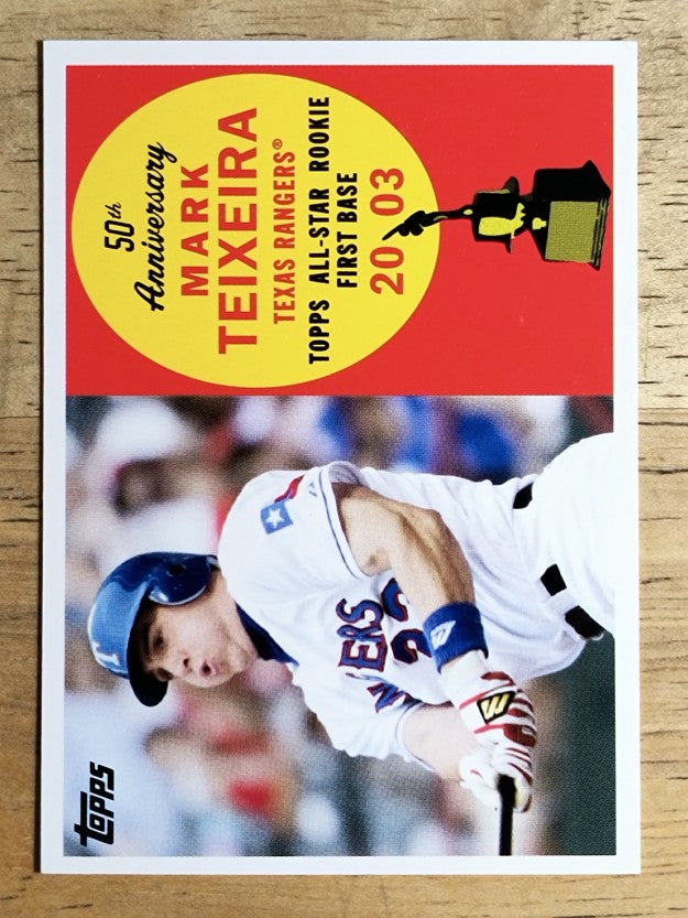 2008 Topps 50th Anniversary All Rookie Team #AR18 Mark Teixeira