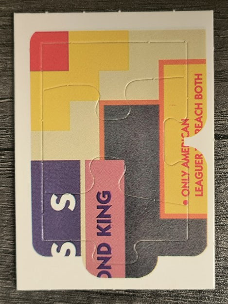 1990 Donruss Carl Yastrzemski Puzzle #7 Yastrzemski Puzzle 7-9