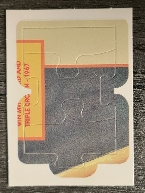 1990 Donruss Carl Yastrzemski Puzzle #25 Yastrzemski Puzzle 25-27