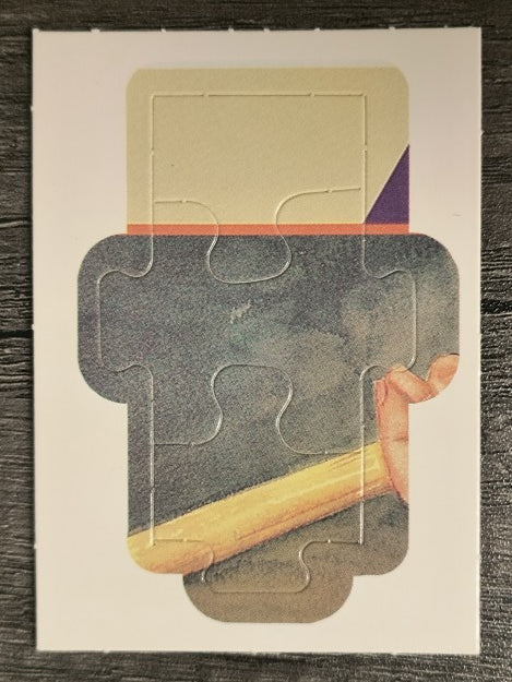1990 Donruss Carl Yastrzemski Puzzle #34 Yastrzemski Puzzle 34-36