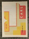 1990 Donruss Carl Yastrzemski Puzzle #55 Yastrzemski Puzzle 55-57