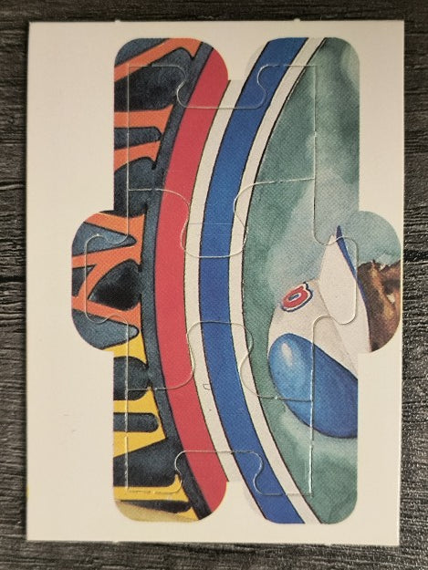 1986 Donruss Hank Aaron Puzzle #13 Aaron Puzzle 13-15