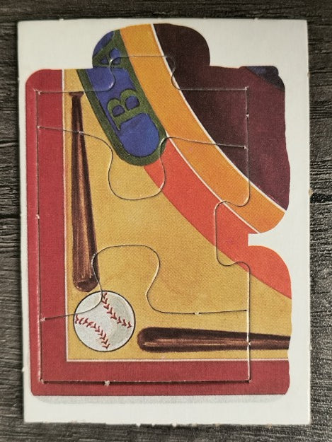 1982 Donruss Babe Ruth Puzzle #1 Ruth Puzzle 1-3