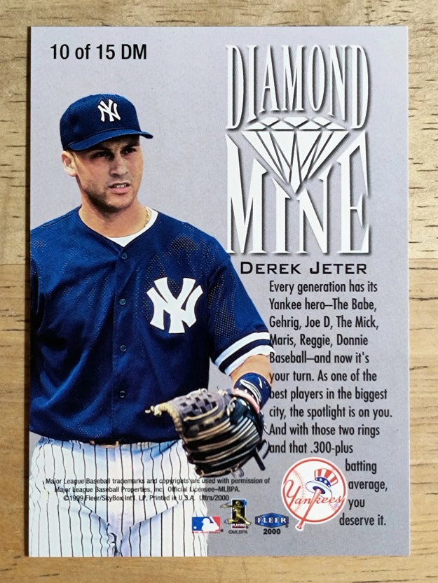 2000 Ultra Diamond Mine #10 Derek Jeter
