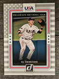2016 Donruss USA Collegiate National Team #USA3 KJ Harrison (NM)