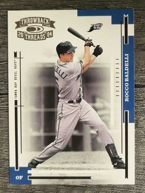 2004 Throwback Threads #188 Rocco Baldelli