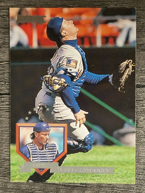 1995 Donruss Press Proofs #171 Kelly Stinnett/ERROR No Press Proof on Front (EX)