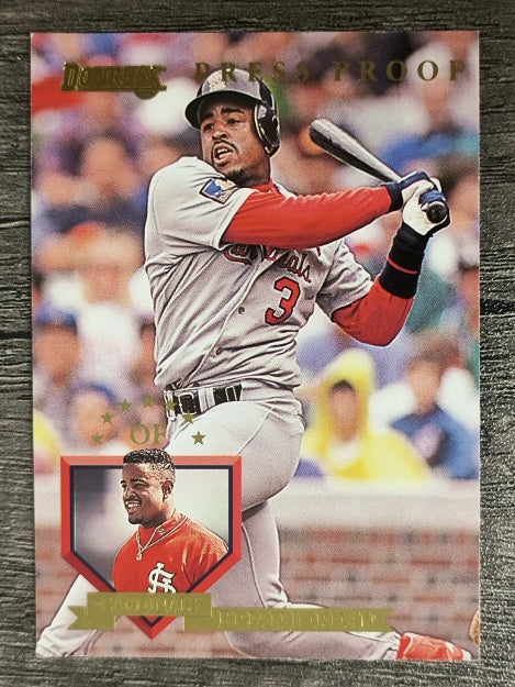 1995 Donruss Press Proofs #221 Brian Jordan (EXMT)
