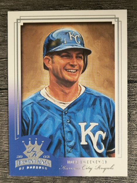 2003 Diamond Kings Samples #33 Mike Sweeney (NM)