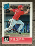 2016 Donruss Optic #43 Jose Peraza RR RC