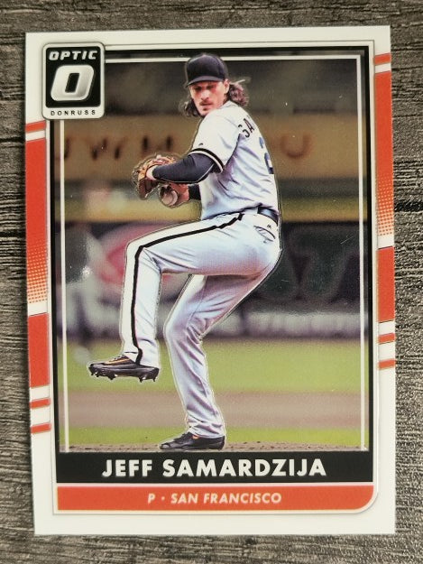 2016 Donruss Optic #143 Jeff Samardzija