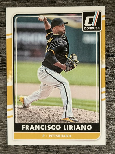 2016 Donruss #124 Francisco Liriano