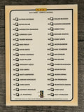 2016 Donruss #194 Checklist