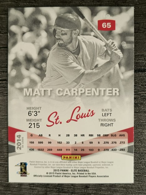 2015 Elite #65 Matt Carpenter