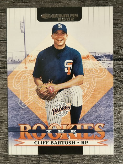 2002 Donruss Rookies #73 Cliff Bartosh RC
