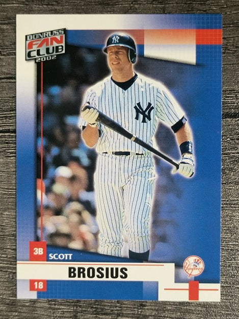 2002 Donruss Fan Club #129 Scott Brosius