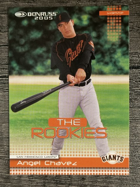 2005 Donruss Rookies #33 Angel Chavez