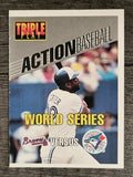 1993 Triple Play Action #30 Joe Carter