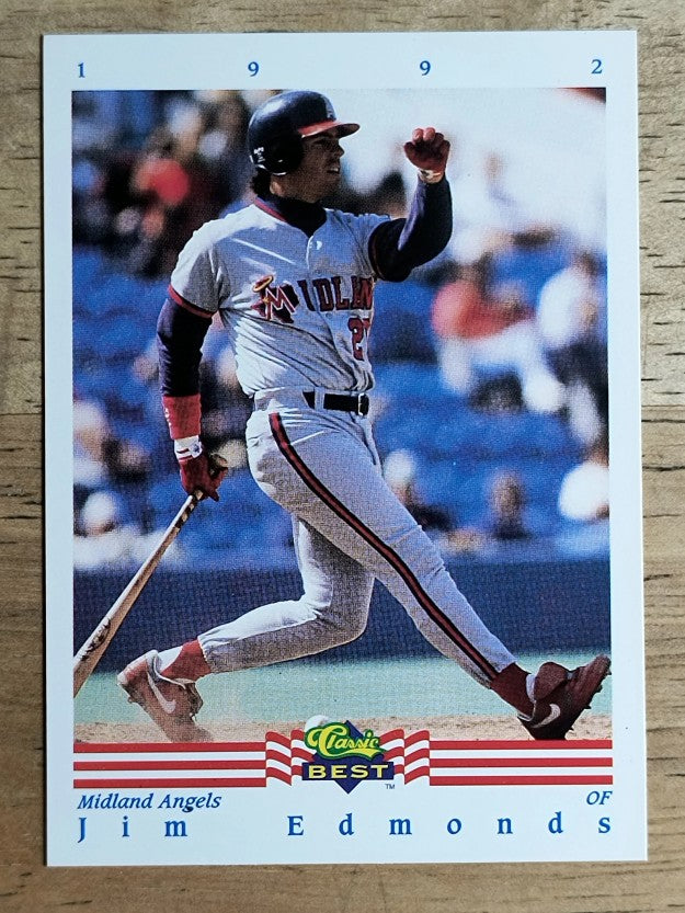 1992 Classic/Best #343 Jim Edmonds