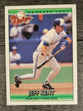1992 Donruss Rookies #61 Jeff Kent RC
