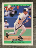 1992 Donruss Rookies #61 Jeff Kent RC (EXMT)